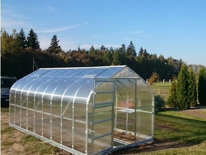 Zahradní skleník Gardentec STANDARD Profi (6 mm) 4 x 2,5 m  +Květinová lopatka Gardena ZDARMA