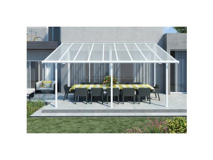 Hliníková pergola PALRAM Sierra 5400 bílá 3 x 5,46