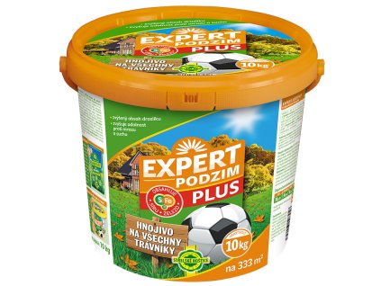 Trávníkové hnojivo EXPERT PODZIM Plus 10 kg Kyblík