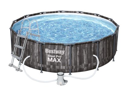 Bazén BESTWAY Steel Pro Max Wood 3,66 x 1 m - 5614X