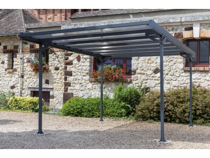 Kovový přístřešek / carport TRIGANO JARDIN MISTRAL