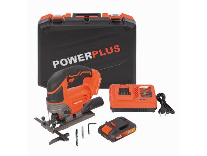 AKU přímočará pila POWERPLUS 20V SET