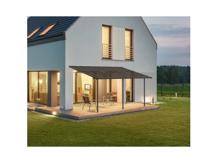 Hliníková pergola PALRAM Capri 5400 antracit 3 x 5,46