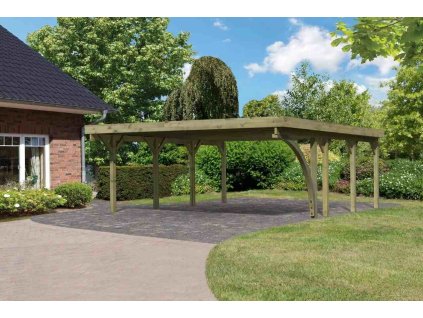 Carport KARIBU CLASSIC 2B 61961