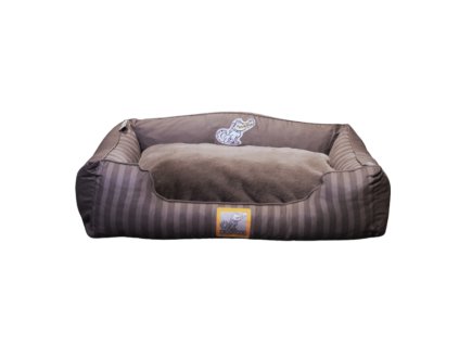 CROCODOG STRIPED PET BED