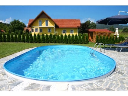 Bazén Planet Pool Exklusiv WHITE/Blue - samotný bazén 600 x 320 x 150 cm