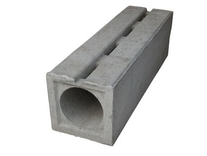 Betonový žlab D400 štěrbinový, d. 1000 x š. 300 x v. 300 mm