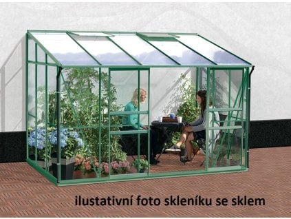 Skleník Vitavia IDA 6500 PC 4 mm zelený