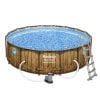 Bazén BESTWAY Power Steel Wood Swim Vista 4,88 x 1,22 m - 56725